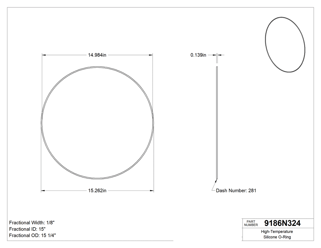 Technical drawing - 9186N324
